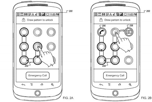 With the new Google patent, you will unlock the app, not the phone!